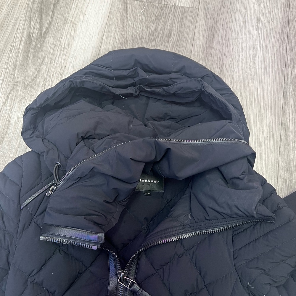 Mackage Farren Light Down Jacket in Black